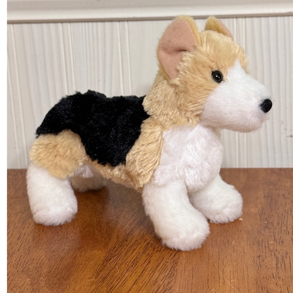 Douglas Shorty The Corgi Tricolor Brown Black White Mini Plush